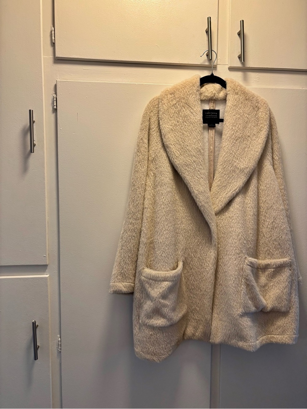 Kyah Shawl Jacket | Anthropologie x Sanctuary | Cream | 2X | Sold Out Online
